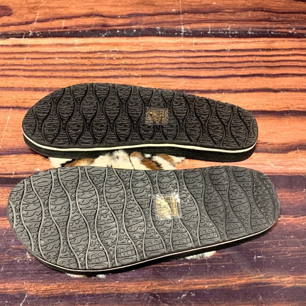 Fuzzy Leopard Slides Size 8.5 - Picture 7 of 8